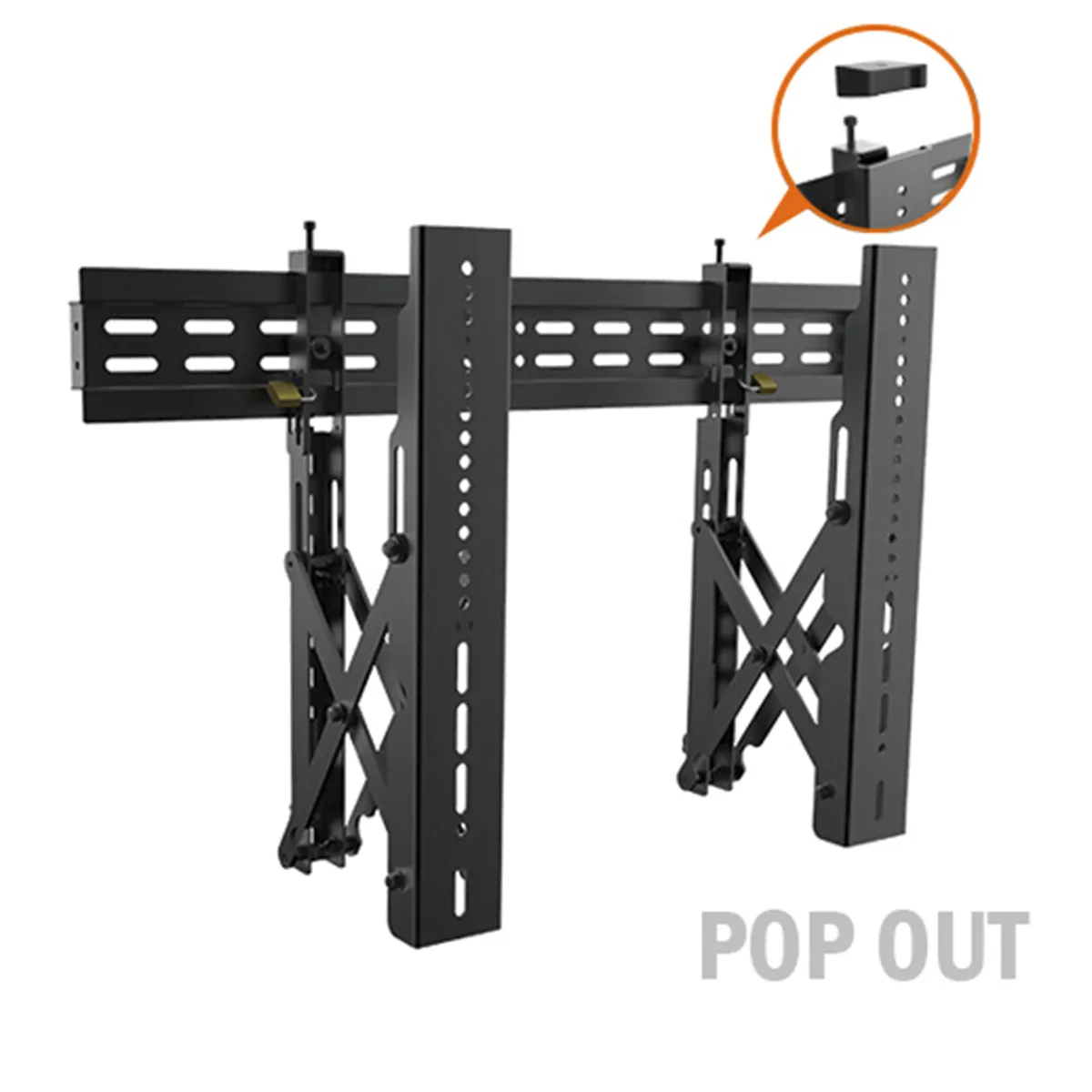 GENERICO - SOPORTE PARA VIDEO WALL CON POP OUT 45KG VESA 600X400
