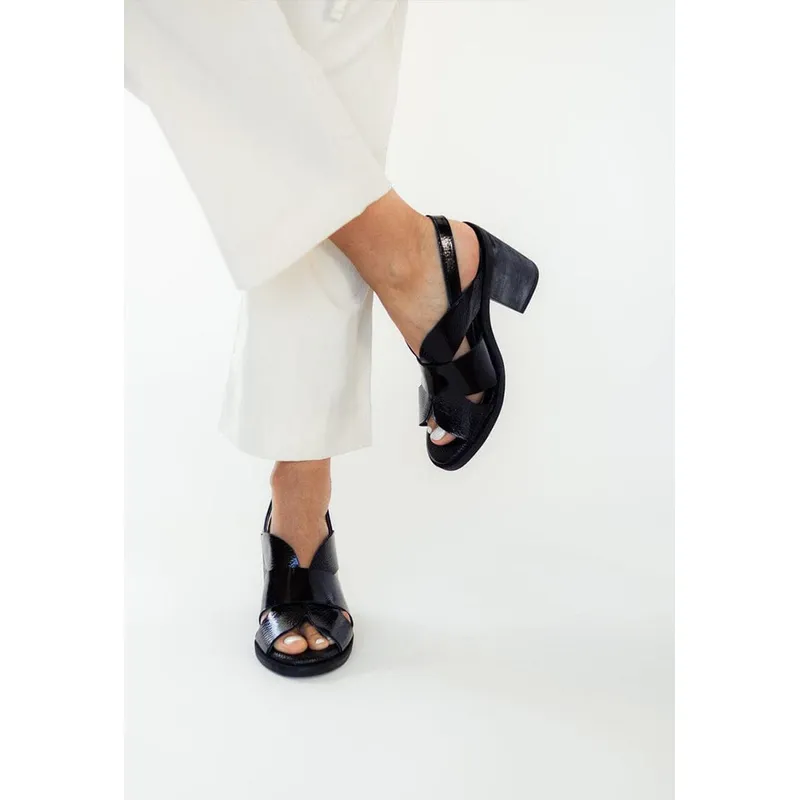 GIANI DAFIRENZE - Sandalia Mujer / Macadamia Negro