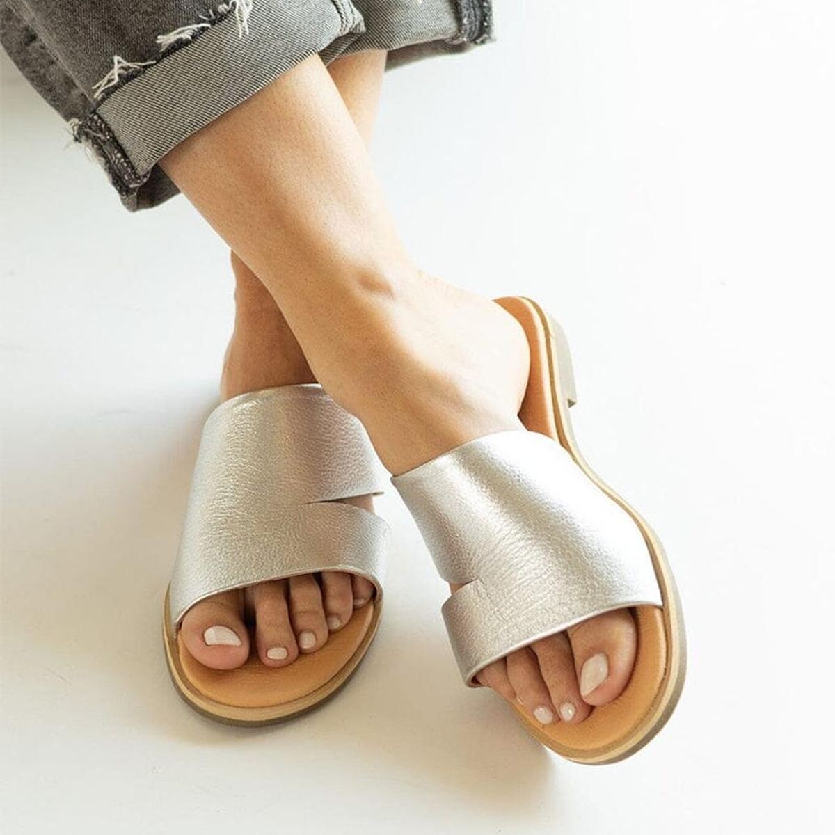 GIANI DAFIRENZE - Sandalia Mujer / Lile Metálico