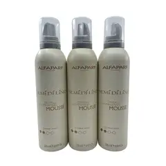 ALFAPARF MILANO - Alfaparf Semi Di Lino Mousse Iluminador Flexible 250 ml - Paquete de 3