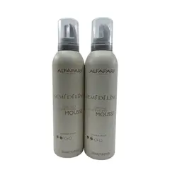 ALFAPARF MILANO - Alfaparf Semi Di Lino Mousse Iluminador Flexible 250 ml - Paquete de 2