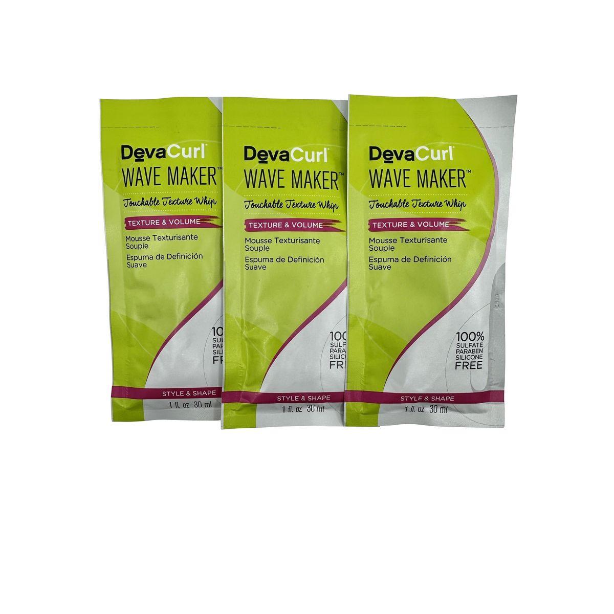 DEVACURL - DevaCurl Wave Maker Mascarilla Textura Táctil 30 ml Pack de 3