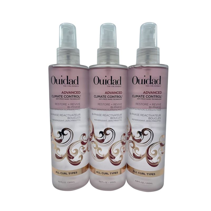 OUIDAD - Acondicionador Bi-Fase Avanzado Control del Clima Restore & Revive 200 ml Set de 3