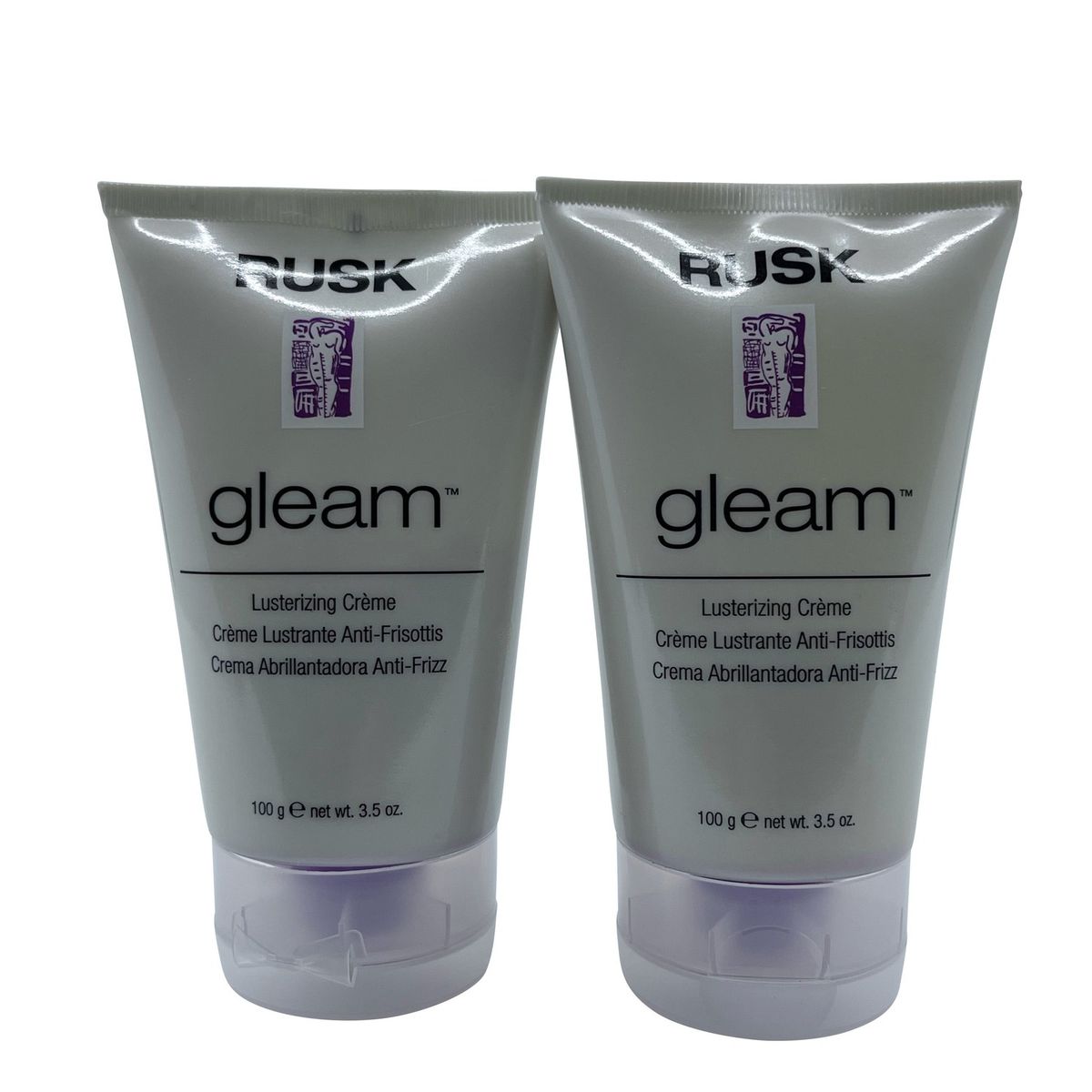 RUSK - Rusk Crema Lusterizante Gleam 100 ml - Set de 2