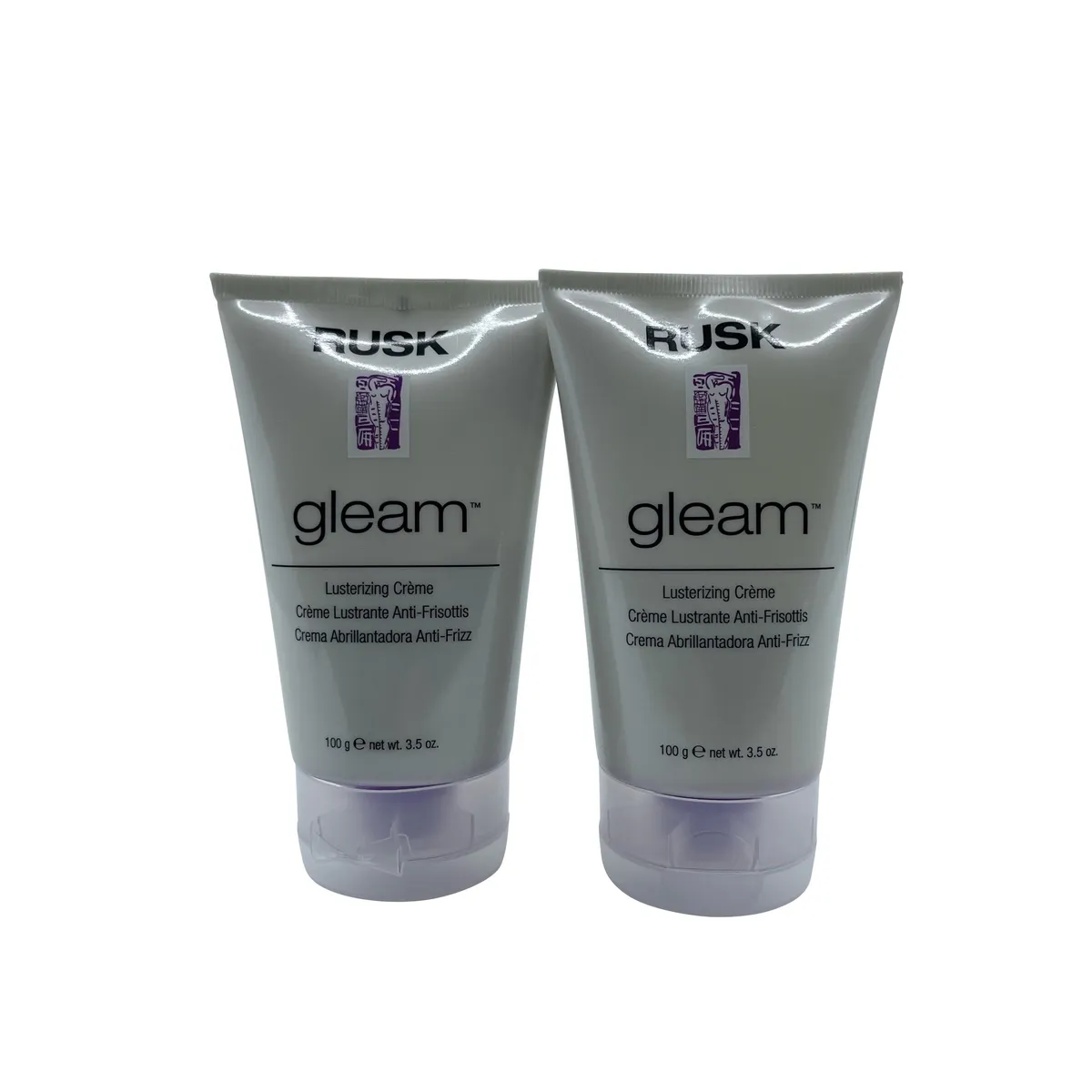 RUSK - Rusk Crema Lusterizante Gleam 100 ml - Set de 2