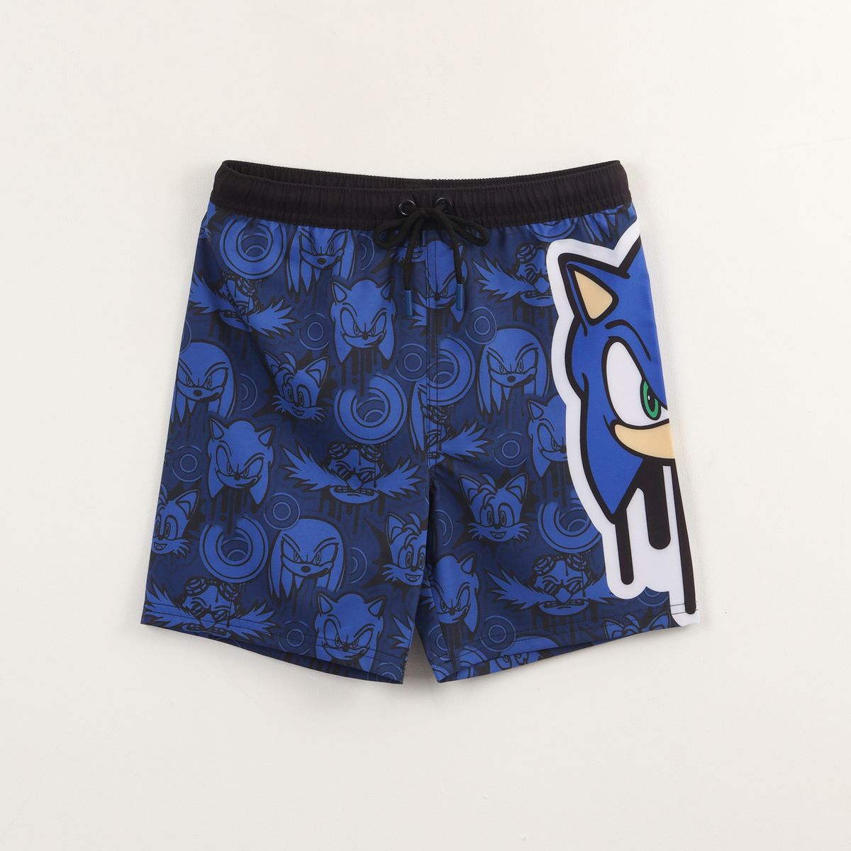 SONIC - Traje de baño Niño Azul Cara Sonic