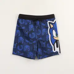 SONIC - Traje de baño Niño Azul Cara