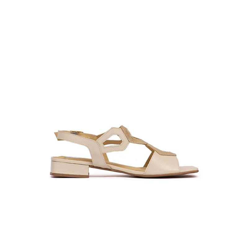 GIANI DAFIRENZE - Sandalia Mujer / Perla Beige Niquel