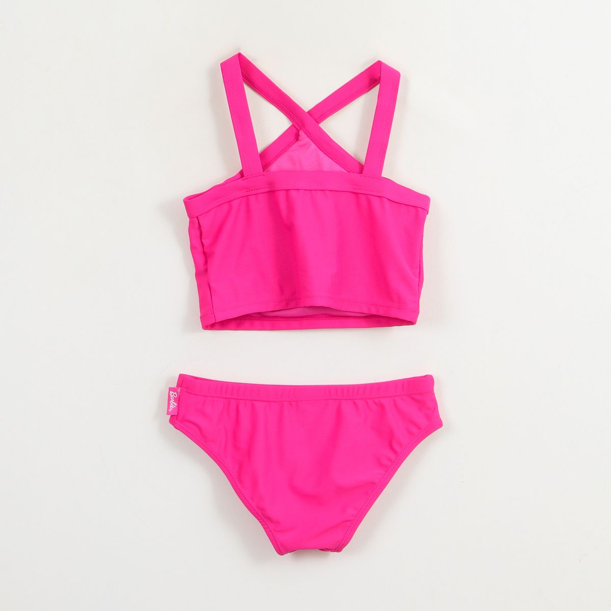 BARBIE - Bikini Niña Rosa Logo Barbie