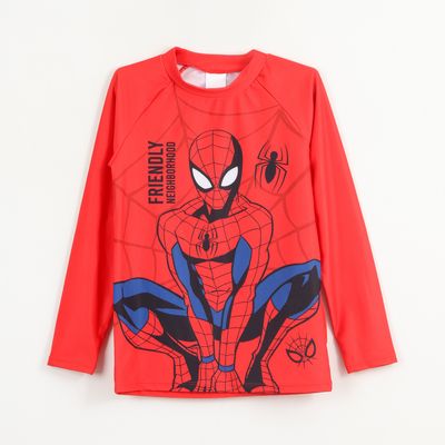 Imagen 2 del producto Polera UV Niño Rojo Personaje Spiderman