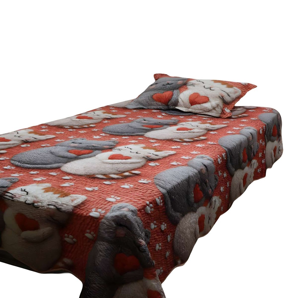 GENERICO - CUBRECAMA DE VERANO 3D 2 PLAZAS V01