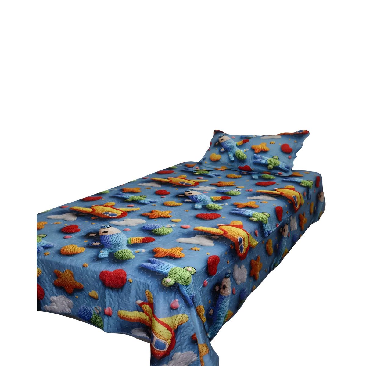 GENERICO - CUBRECAMA DE VERANO 3D PYM 180 X 230 CM 08