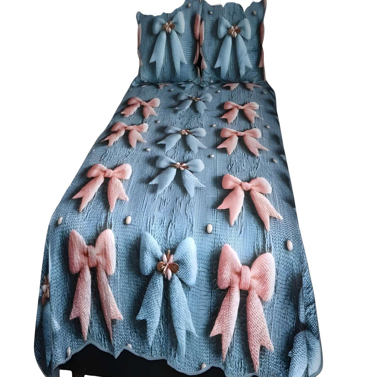 GENERICO - CUBRECAMA DE VERANO 3D PYM 180 X 230 CM 10