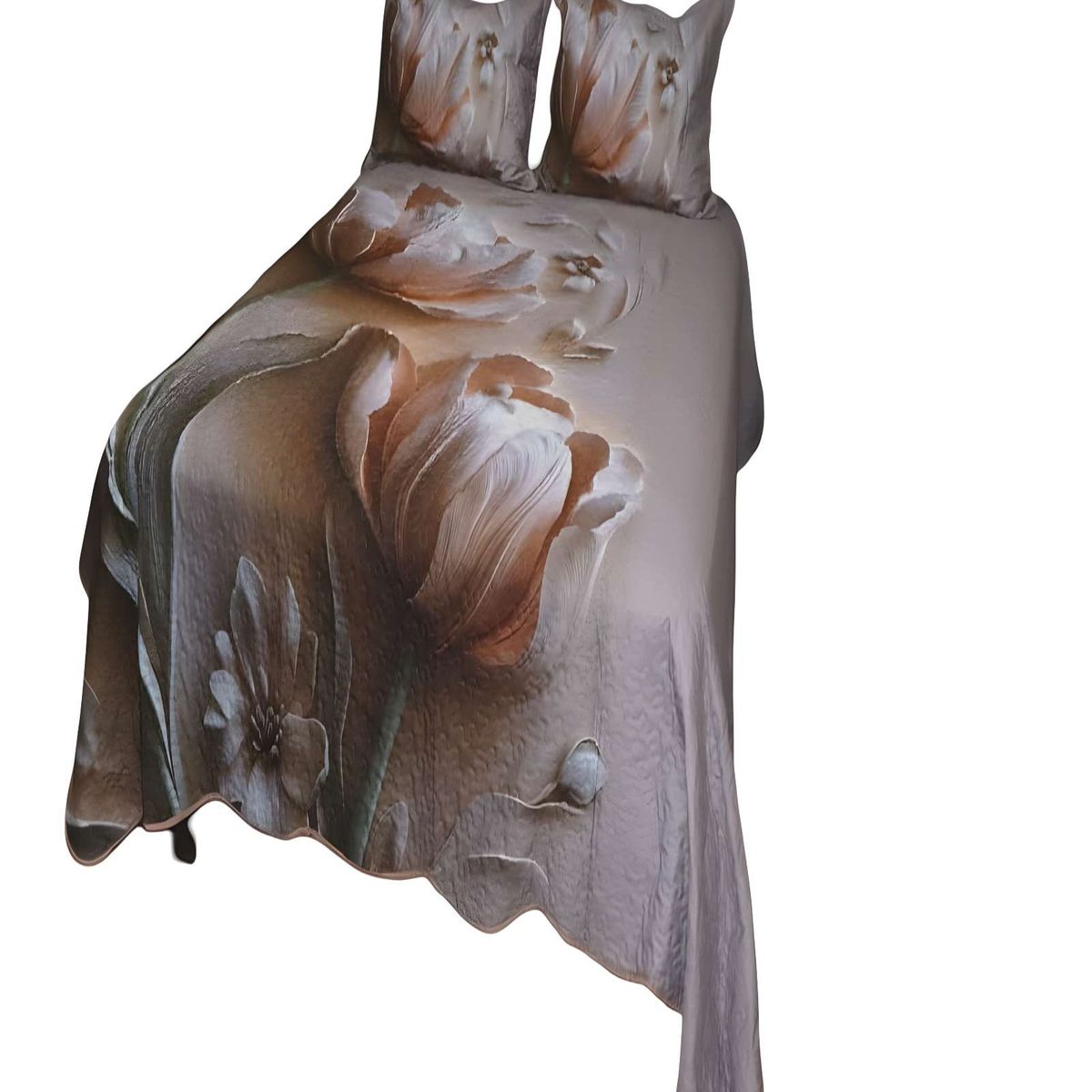 GENERICO - CUBRECAMA DE VERANO 3D 2P 230 X 250 CM 10