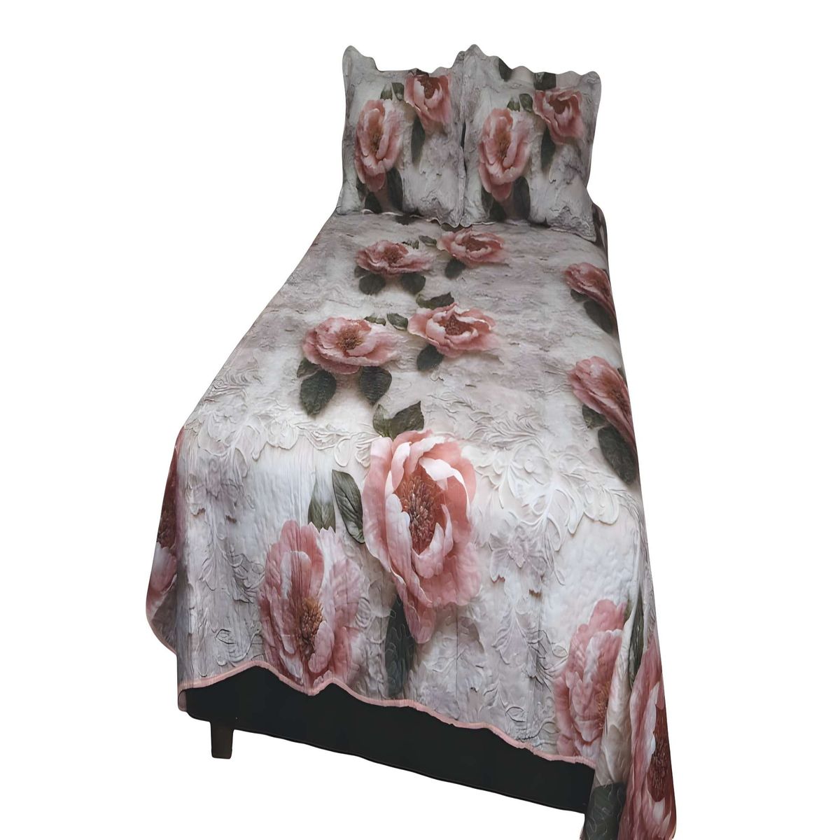 GENERICO - CUBRECAMA DE VERANO 3D 2P 230 X 250 CM 13