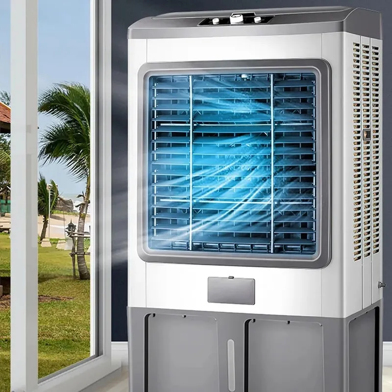 SHOP EHOME BAG - Enfriador Evaporativo De Aire Con Ruedas Industrial 60 Litro Blanco
