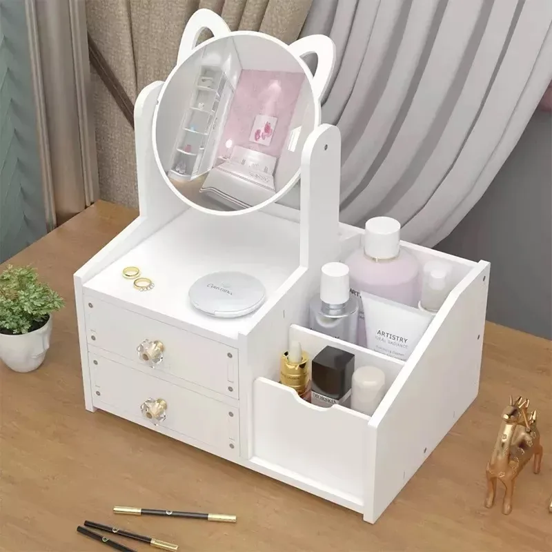 GENERICO - Organizador De Maquillaje Con Espejo