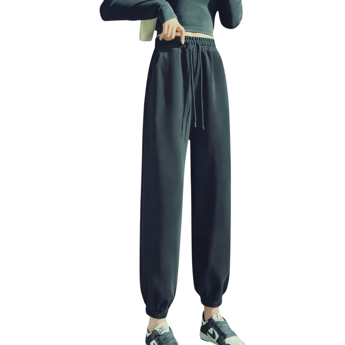 LOOK SHOP - Pantalón Jogger Buzo Mujer Algodón. Primavera Verano M A Xl 656