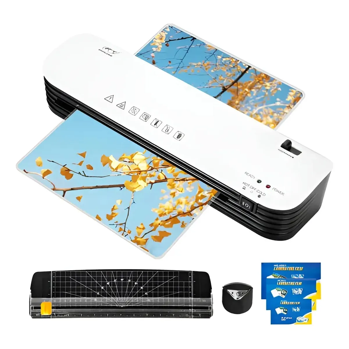 GENERICO - Termolaminadora Plastificadora + Cortador De Papel Rapido