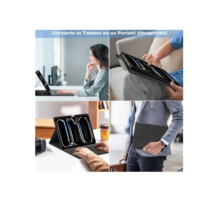 Imagen 2 del producto Funda con teclado para IPAD Air11 (2025/2024) Air5/Air4 10.9