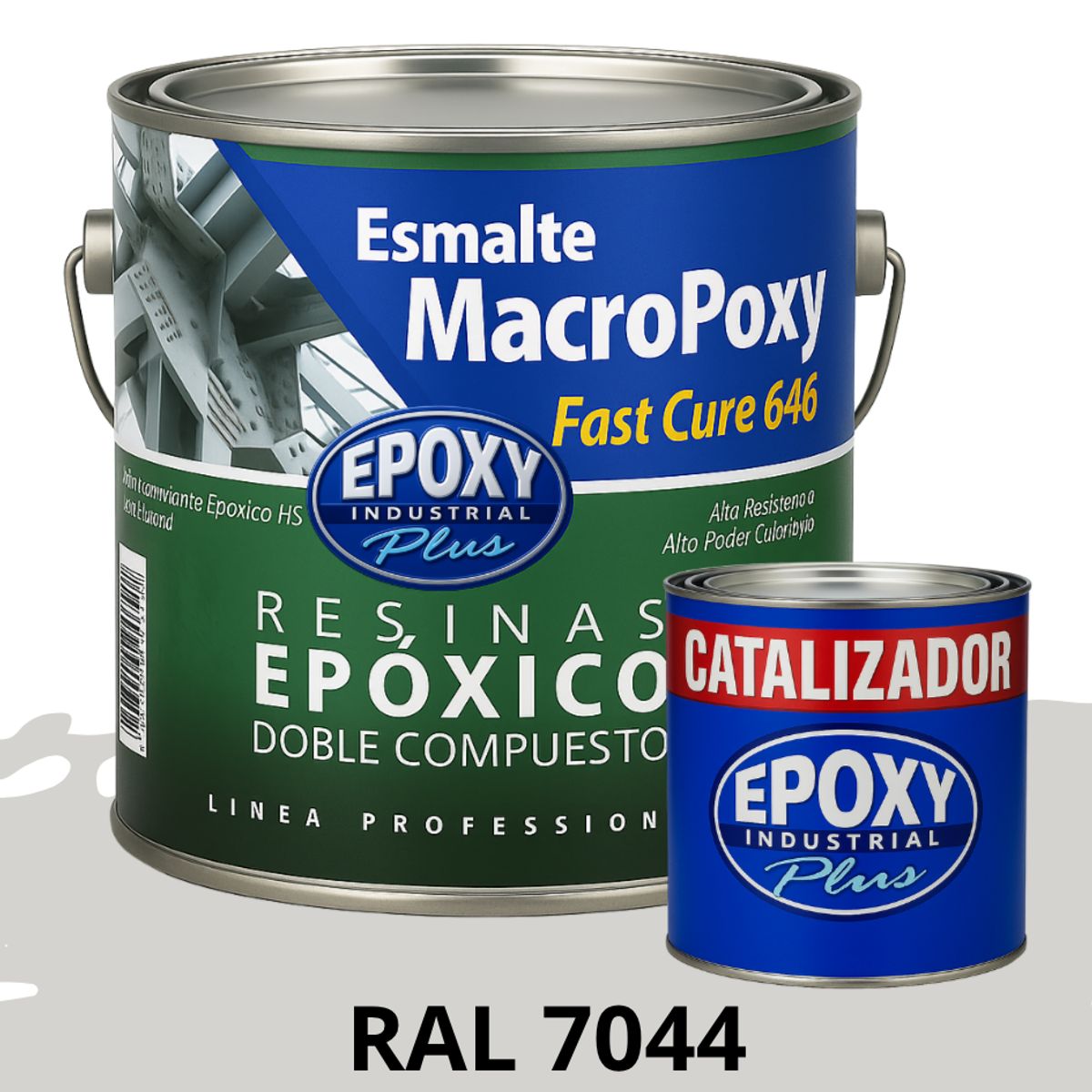 EPOXY - MACROPOXY  Pintura epoxica Multisuperficies 2K - KIT GALON RAL 7044