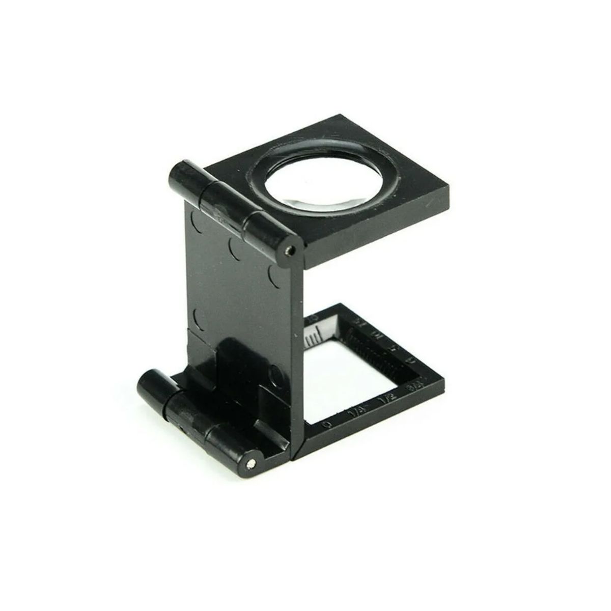 GENERICO - Lupa Cuenta Hilo 8x 22mm Con Regleta Portatil