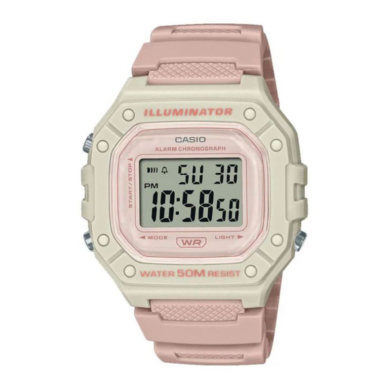 Reloj Mujer Vintage W-218HC-4A2VDF Rosa TALLA UNICA