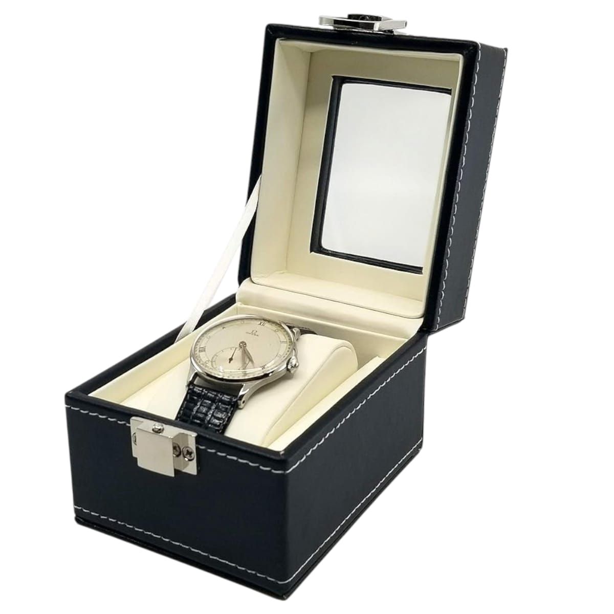 GENERICO - Caja Individual para Reloj en Cuero Sintético Gms