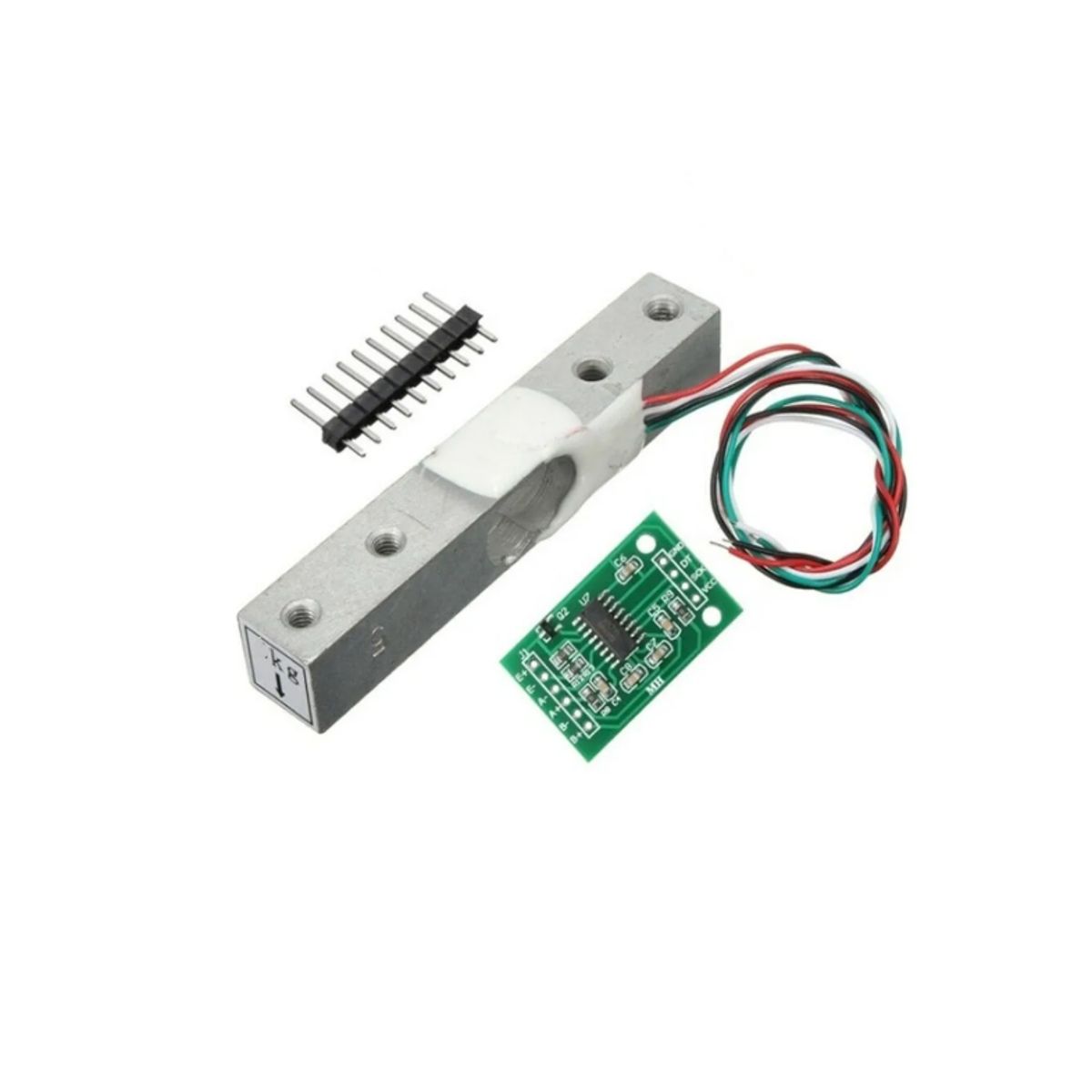 GENERICO - Sensor Peso Presion Hx711 Transmisor De Celda Carga 1kg