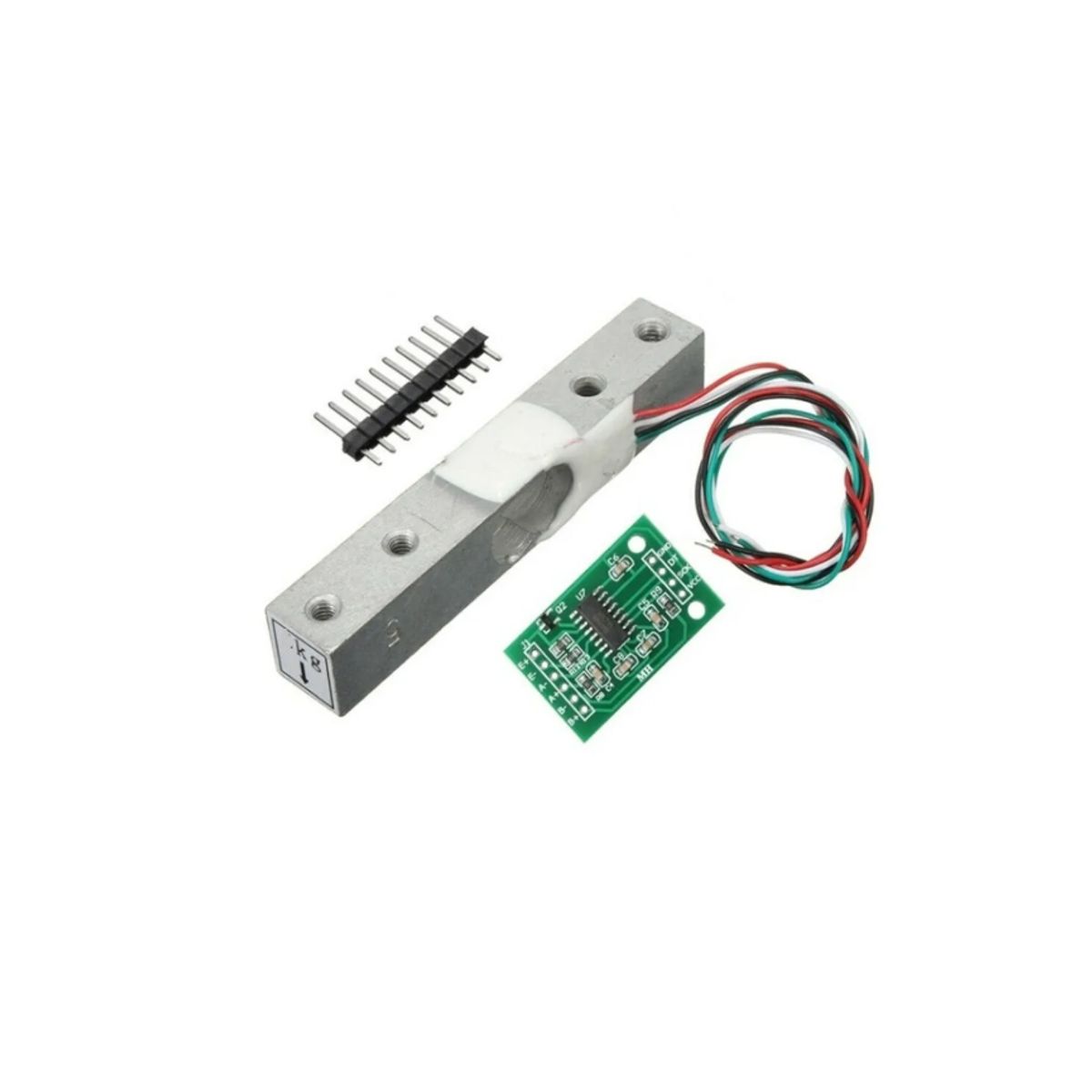 GENERICO - Sensor Peso Presion Hx711 Transmisor De Celda Carga 1kg