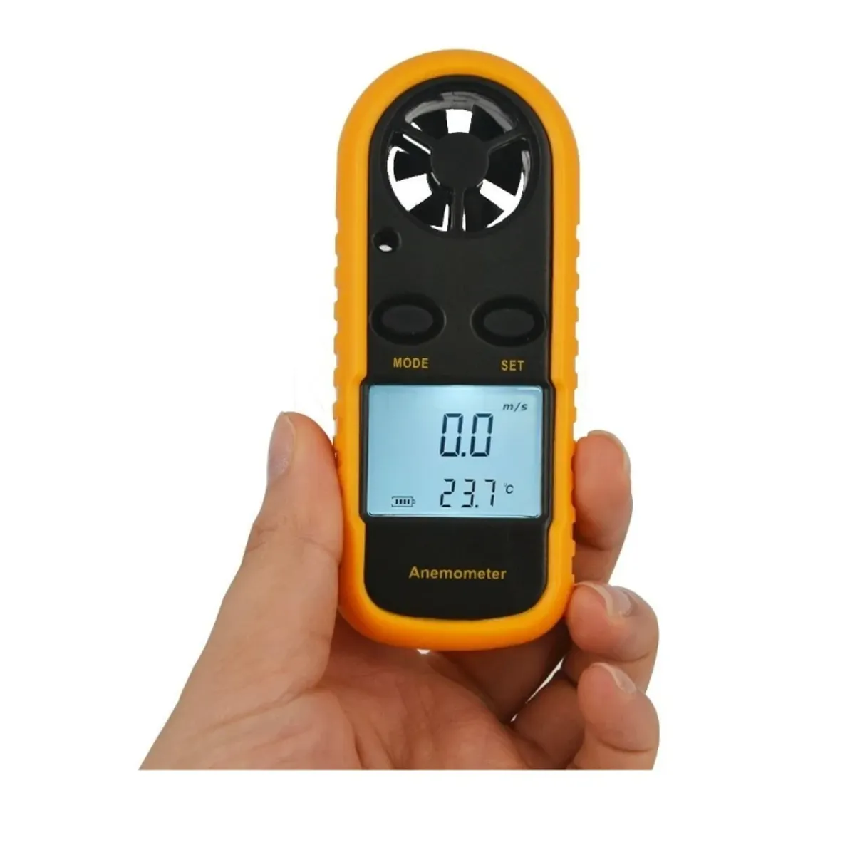 GENERICO - Anemometro Digital Medidor Velocidad Viento Ar1 Profesional