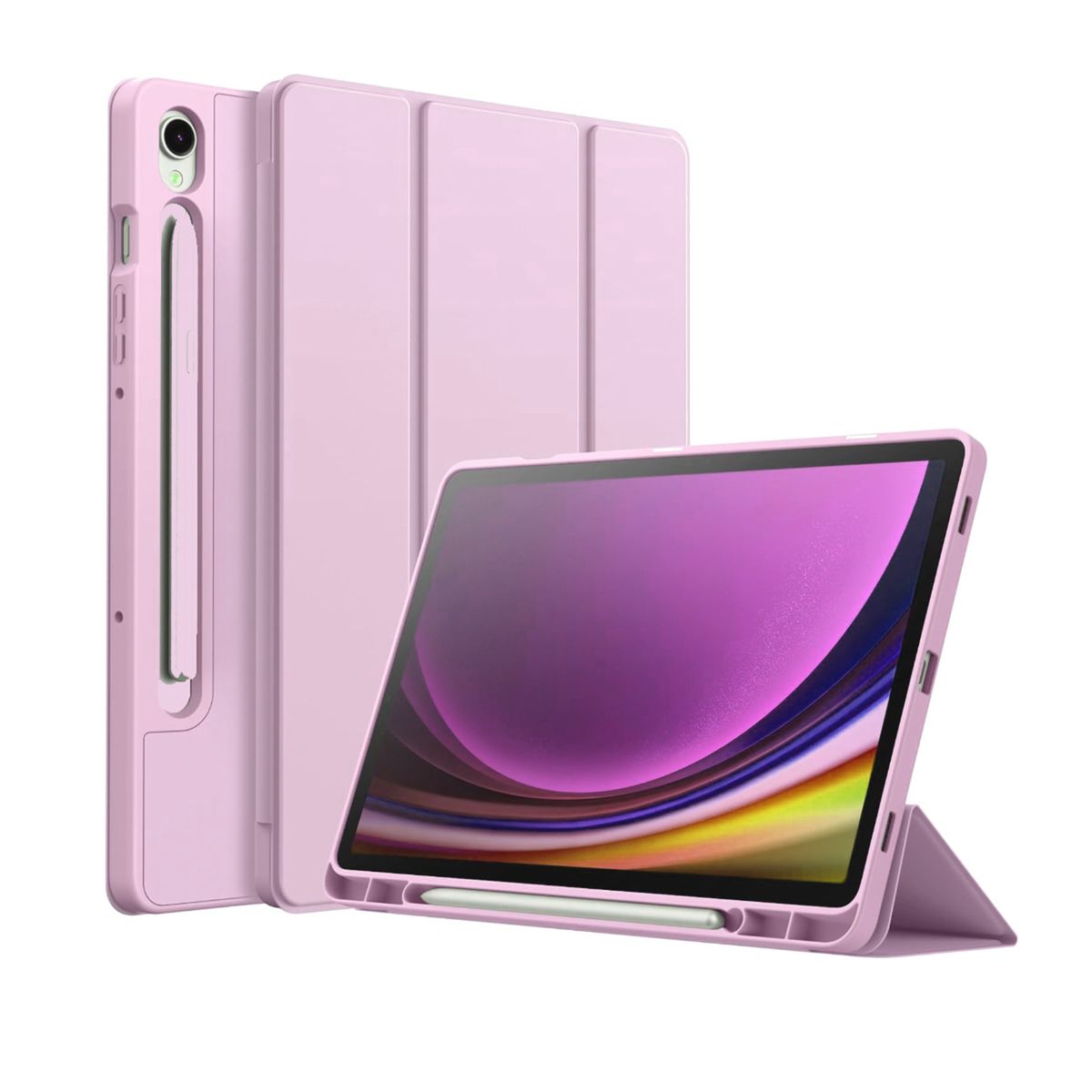 JOIGO - Funda Smart Cover Para Tab Samsung S10 Lite 10.9 Rosado