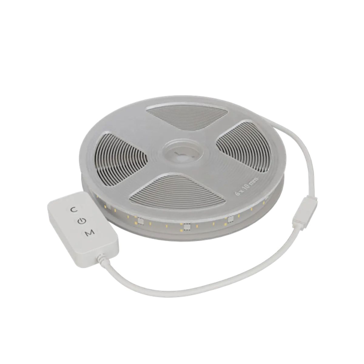 NEXXT SOLUTIONS - Nexxt Solutions Cinta LED Inteligente Wi-Fi RGBIC 5m, Multicolor, Control por Voz y App Nexxt Home, Sincronización con Música y Escenas Personalizables