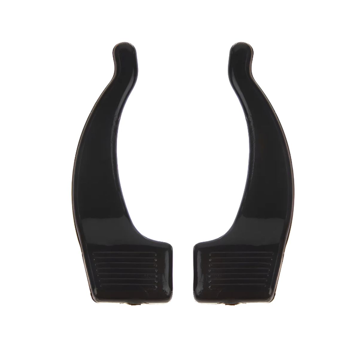 GENERICO - Par Silicona Agarre Anti Deslizante Anteojos Lentes Negro
