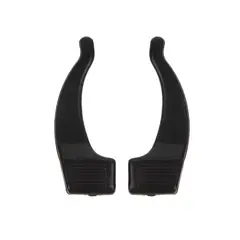 GENERICO - Par Silicona Agarre Anti Deslizante Anteojos Lentes Negro