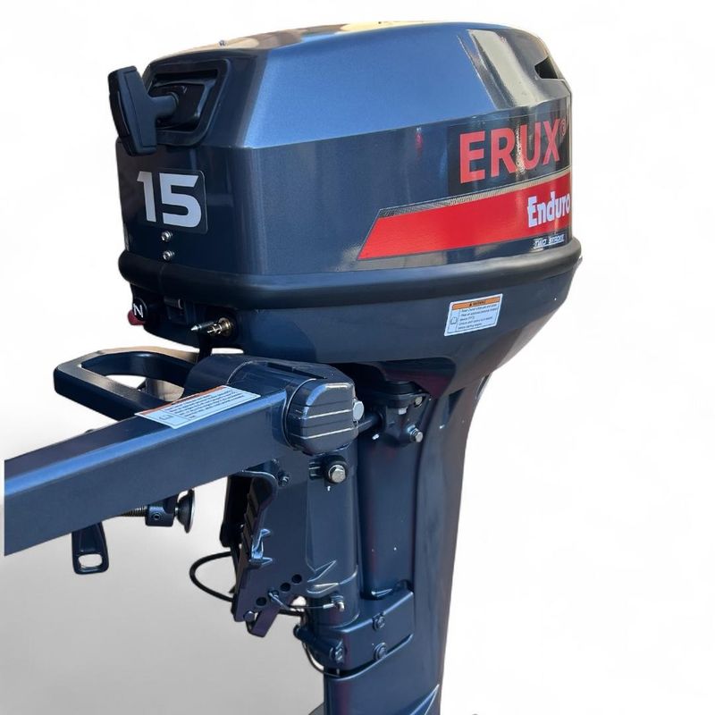 ERUX - Motor Fuera Borda 15hp Erux 2t Pata Larga
