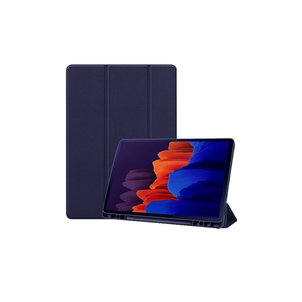 JOIGO - Funda Smart Cover Para Tab Samsung S10 Lite 10.9 Azul Oscuro