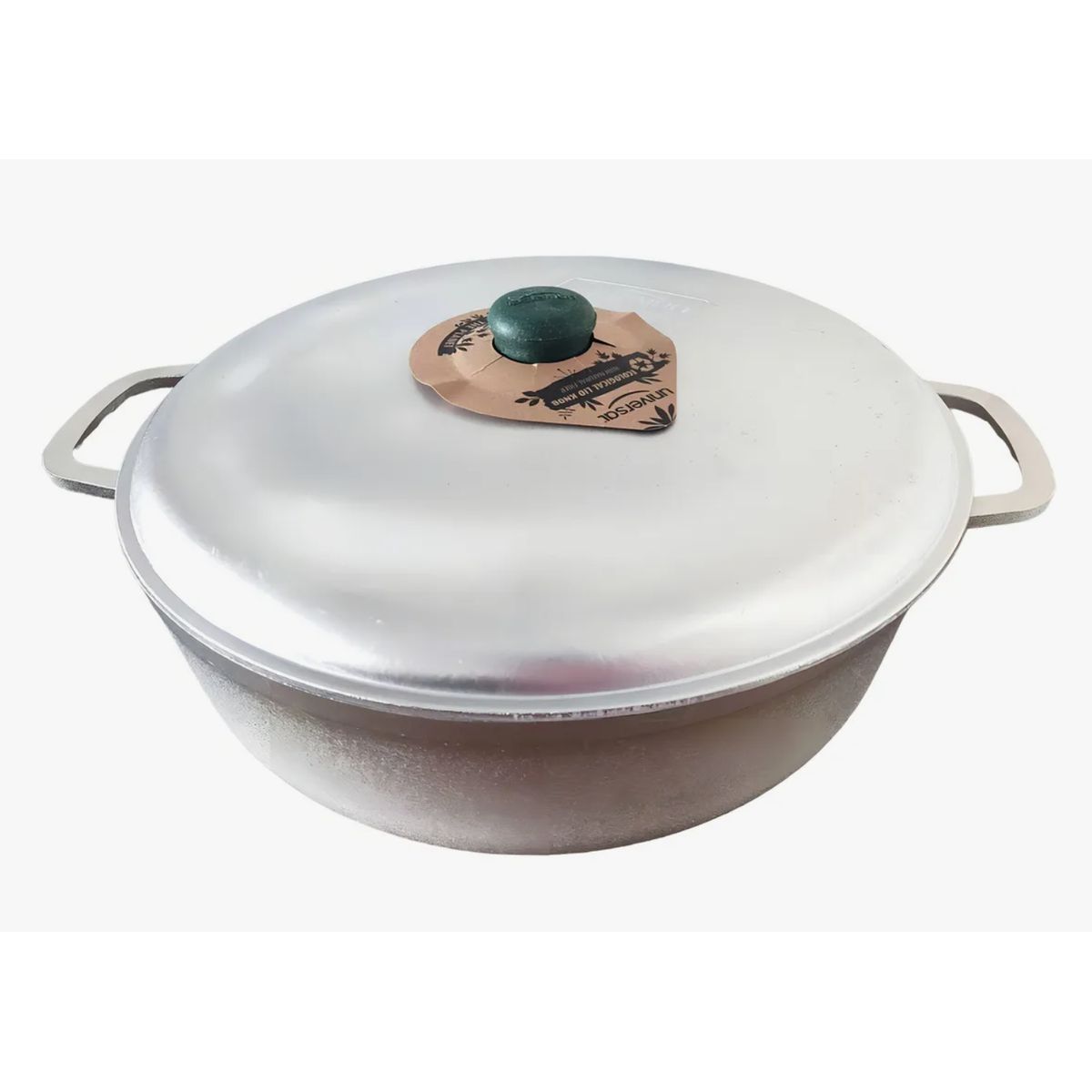 UNIVERSAL - Caldero Aluminio Fundido C/tapa 30 Cm (6 Litros) Universal