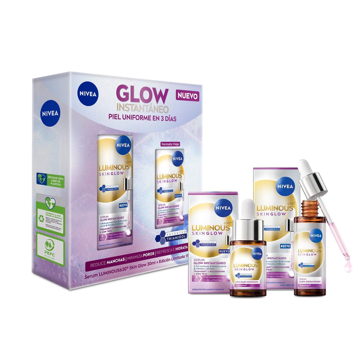 NIVEA - NIVEA Pack Luminous630 Sirena Serum 30ml + 15ml