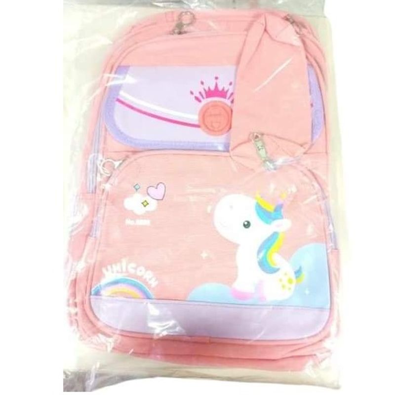 GENERICO - Pack mochila con estuche lindo para niños 40 x 30cm
