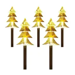 PASTELERIUS - 5 Luces Navideñas Luces Navideñas Solares Arboles Navidad Luces De Navidad Solare Luces Navidad