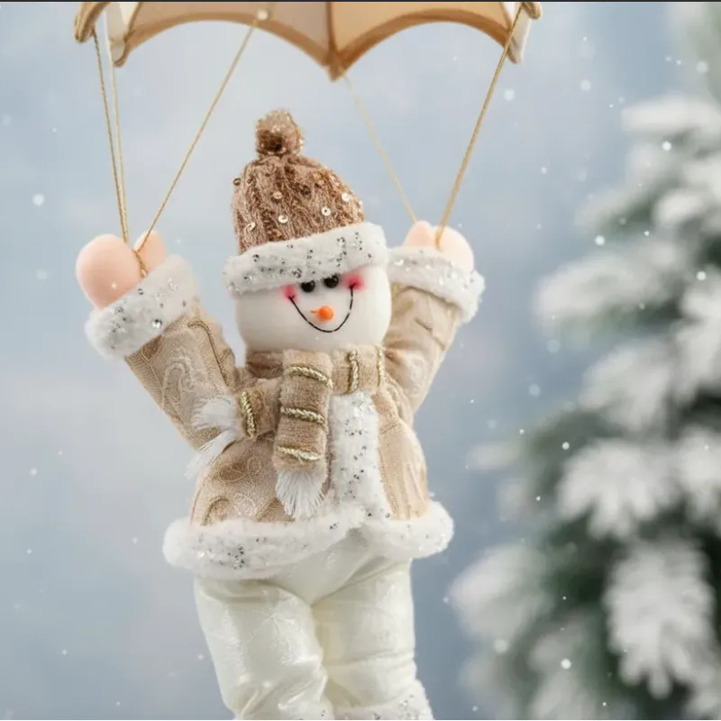 GENERICO - Muñeco de Nieve con Paracaidad