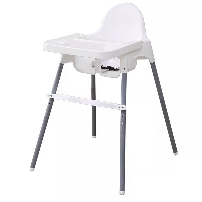 OASIS - Silla De Comer Bebé 2 En 1 Modelo Básico Barato Blanco