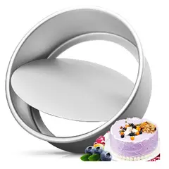 PASTELERIUSCL - Moldes De Aluminio Para Tortas Molde Desmontable Molde 28cm Molde Queque Molde Bizcocho Moldes Horno