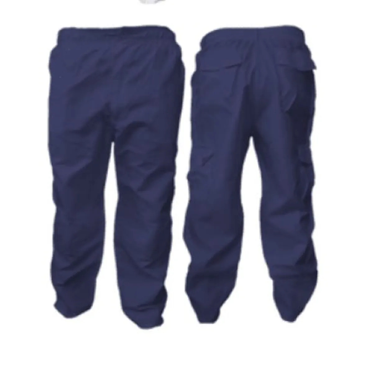 SAFE - Pantalon Cargo Poplin Azul Marino
