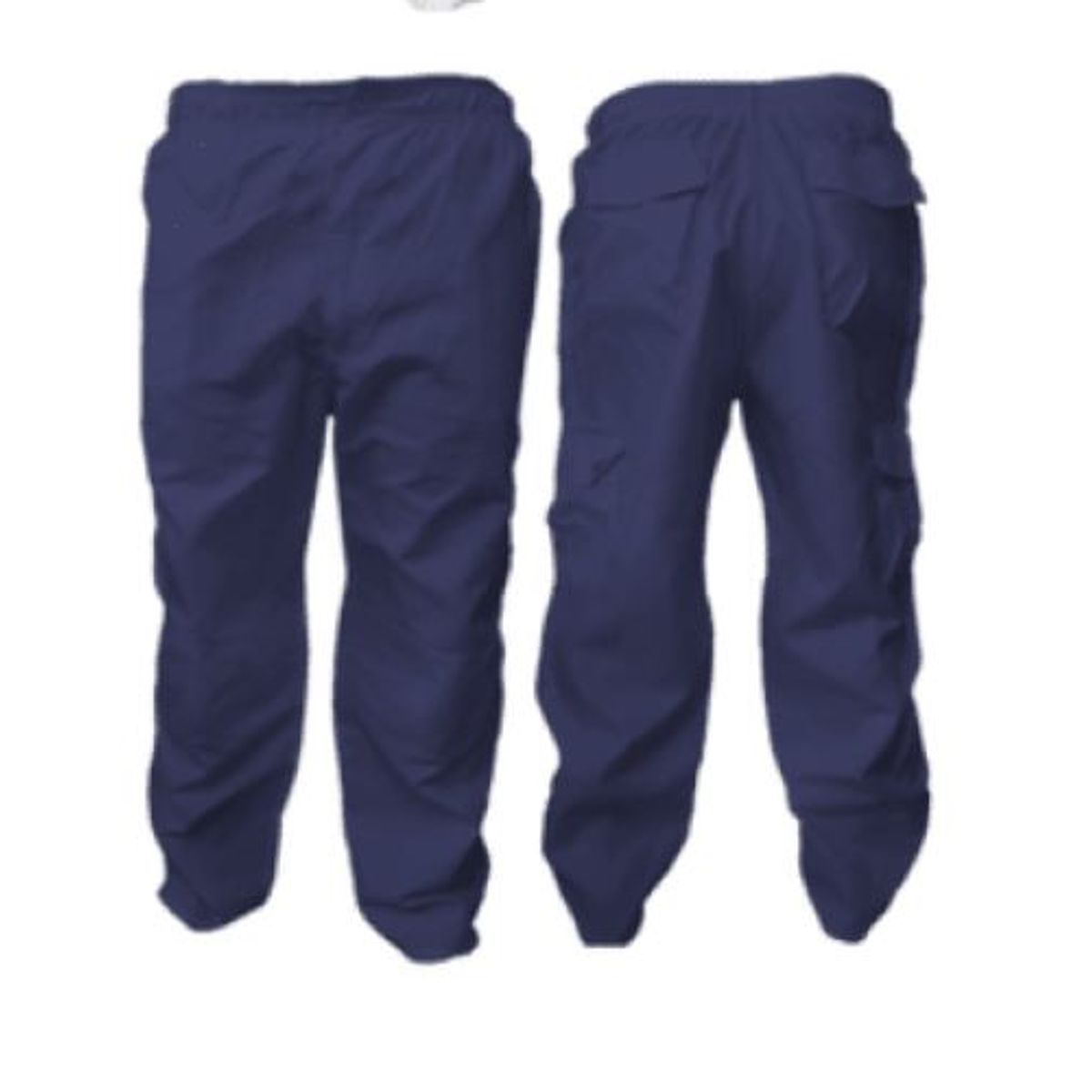 SAFE - Pantalon Cargo Poplin Azul Marino