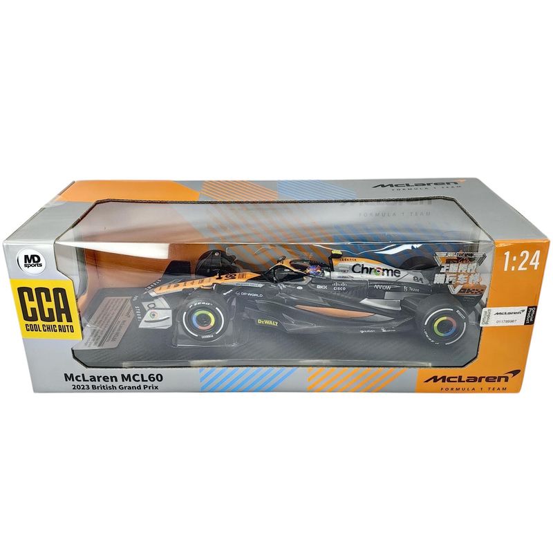 FORMULA 1 - Auto F1 Mclaren Mcl60 British GP 2023 Oscar Piastri Cca 1:24