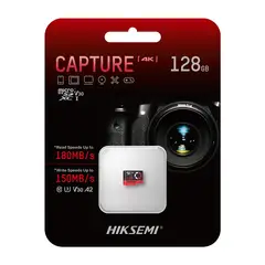 HIKVISION - Memoria Camara Seguridad MicroSD HikSemi By V30 128 GB