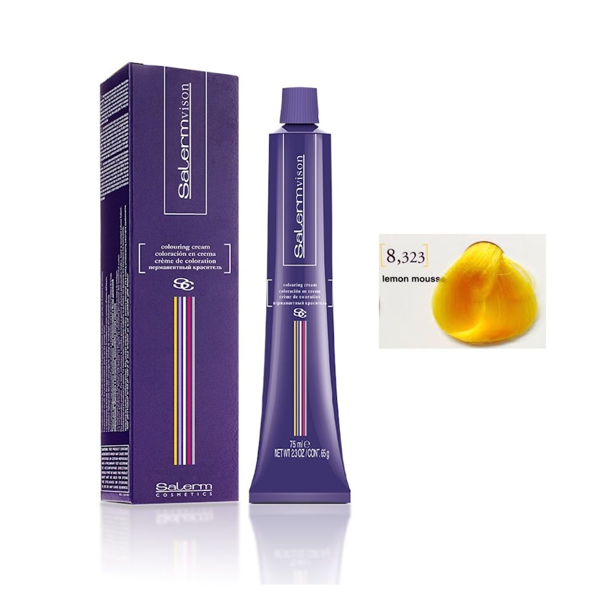 SALERM - SALERM Tintura SalermVision 8.323 lemon mousse