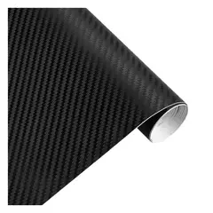 GENERICO - Vinilo Lamina Fibra Carbono Auto Moto Adhesivo 30x127cm